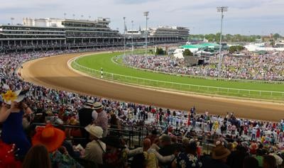 View from First Stretch Club at Churchill Downs.JPG