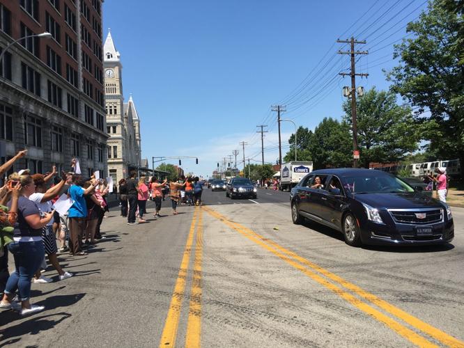 Muhammad Ali motorcade - June 2016