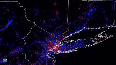 NIGHT LIGHTS: Suomi NPP Detects Changes In Nighttime Lights Around NYC...