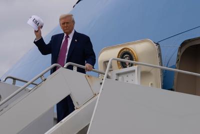 TRUMP - AIR FORCE ONE - 6-10-2025