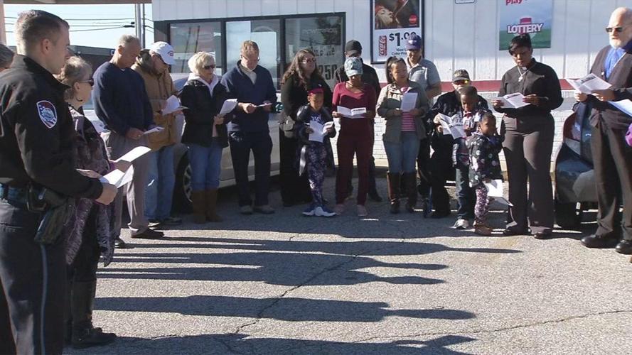Prayer vigil held for Jeffersonville gas station owner shot and killed during robbery