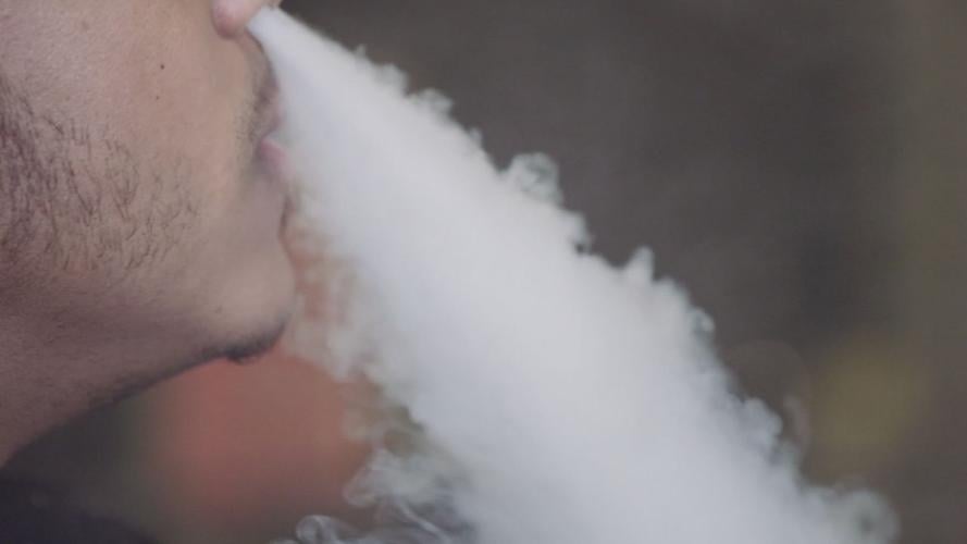 Man vaping (generic)