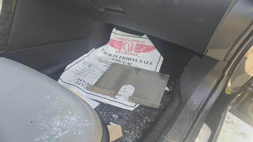 Metal smashes windshield in Jeffersontown 9-29-30