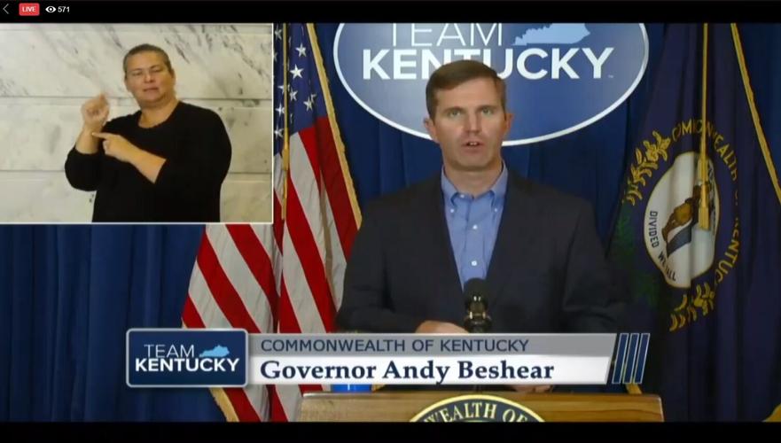 Gov. Andy Beshear Aug. 5, 2020