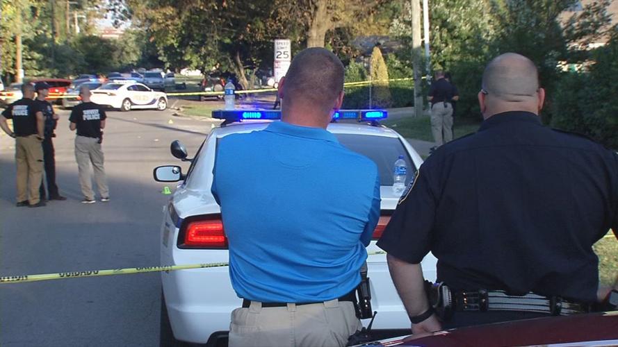 Scene of fatal Sept. 18, 2019 shooting on Kennedy Road in Shively.