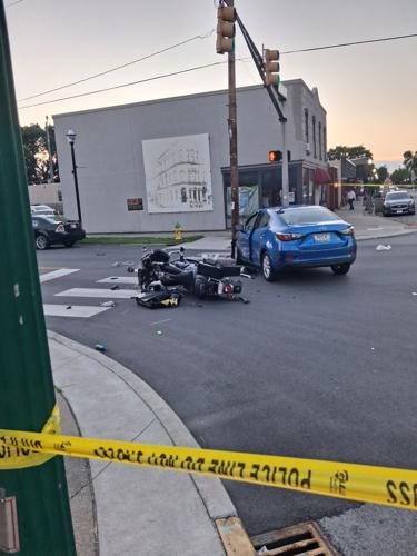 Jeffersonville Motorcycle crash.