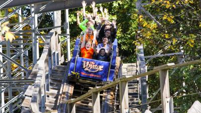 Holiday World 'The Voyage' roller coaster