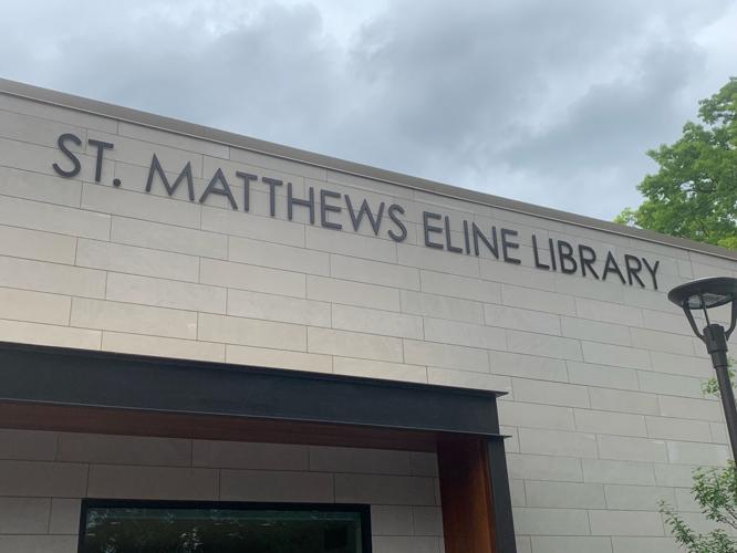 Grand reopening of St. Matthews Eline Library
