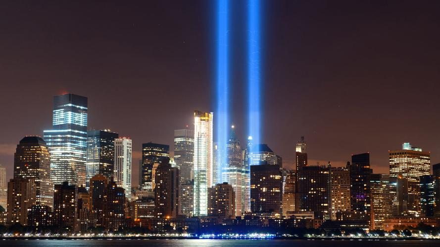 911 - Twin Tower Beams Tribute