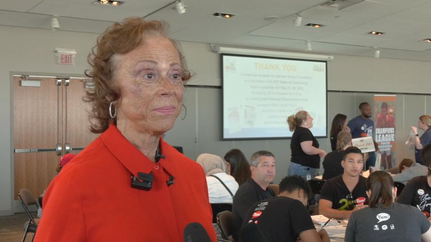 Lonnie Ali at Muhammad Ali Center in Louisville