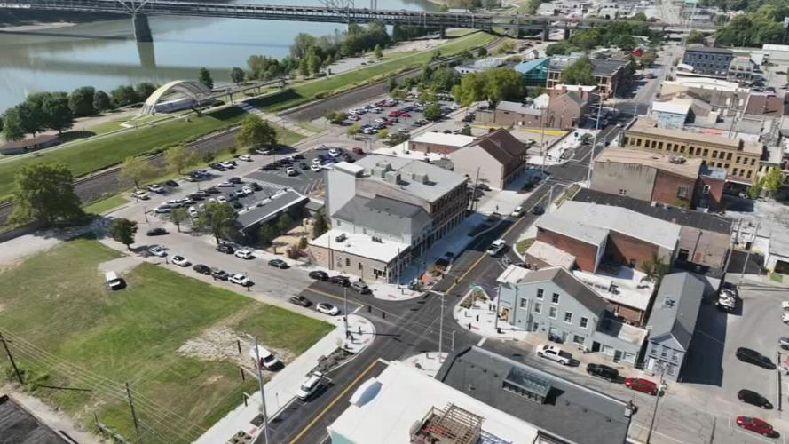 Main Street in downtown New Albany