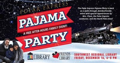 Polar Express Pajama Party