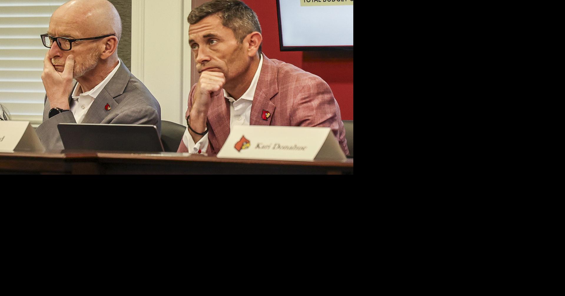 Louisville athletics approves a $30M deficit, because standing still costs more
