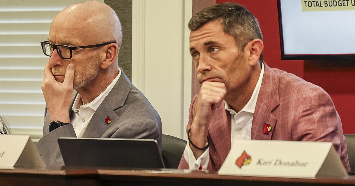 Louisville athletics approves a $30M deficit, because standing still costs more Louisville athletics approves a $30M deficit, because standing still costs more
