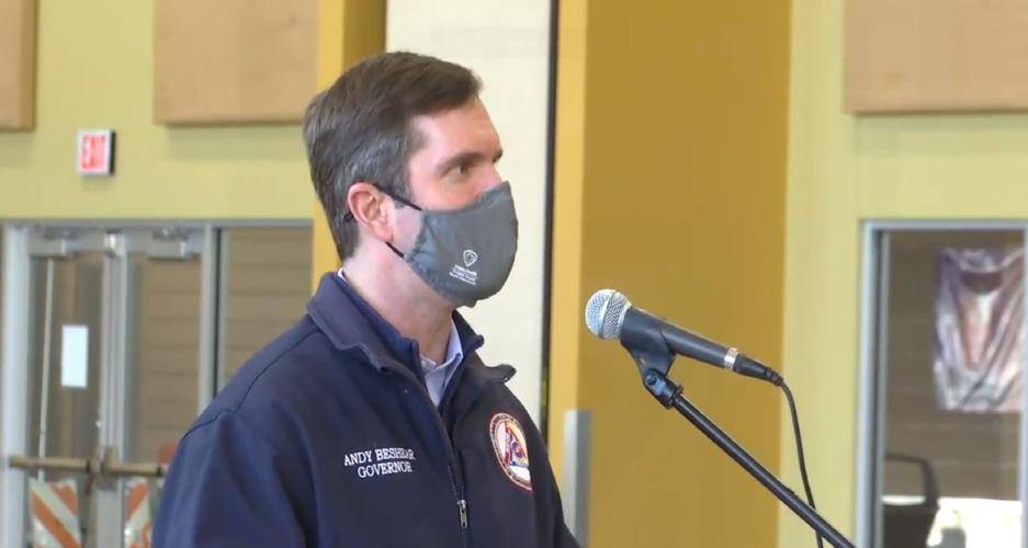 Beshear speaks as regional vaccine center opens