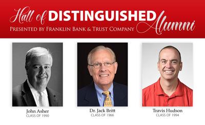 John Asher, Western Kentucky University Hall of Distinguished Alumni