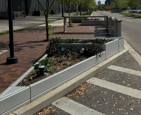 Main Street in Clarksville site for sculpture - 5.15.24