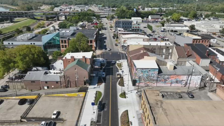 Main Street in downtown New Albany