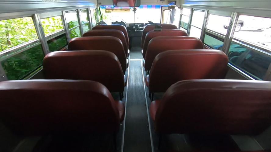 The Hope Buss interior