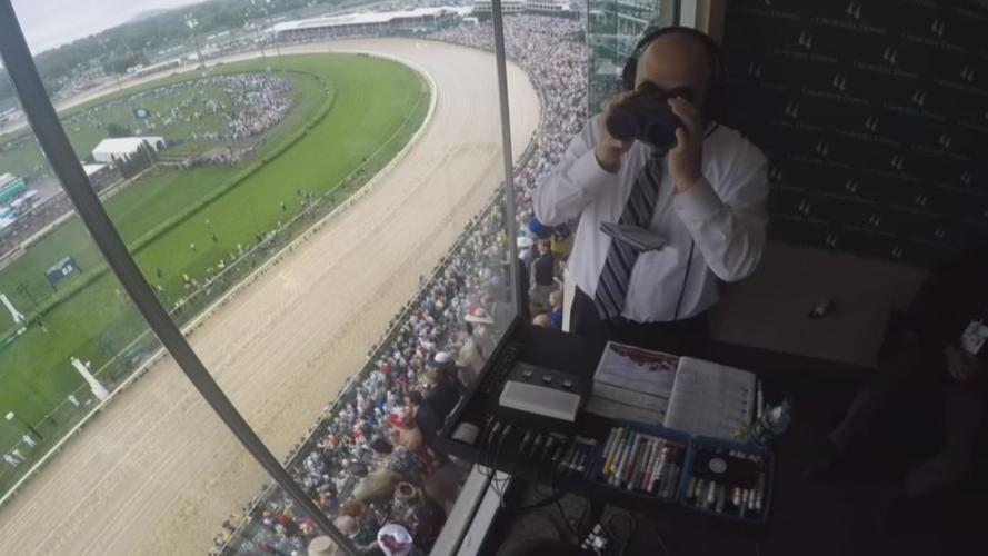 Travis Stone, Churchill Downs track announcer