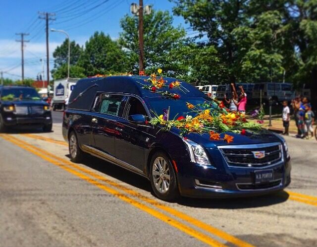 Muhammad Ali motorcade - June 2016