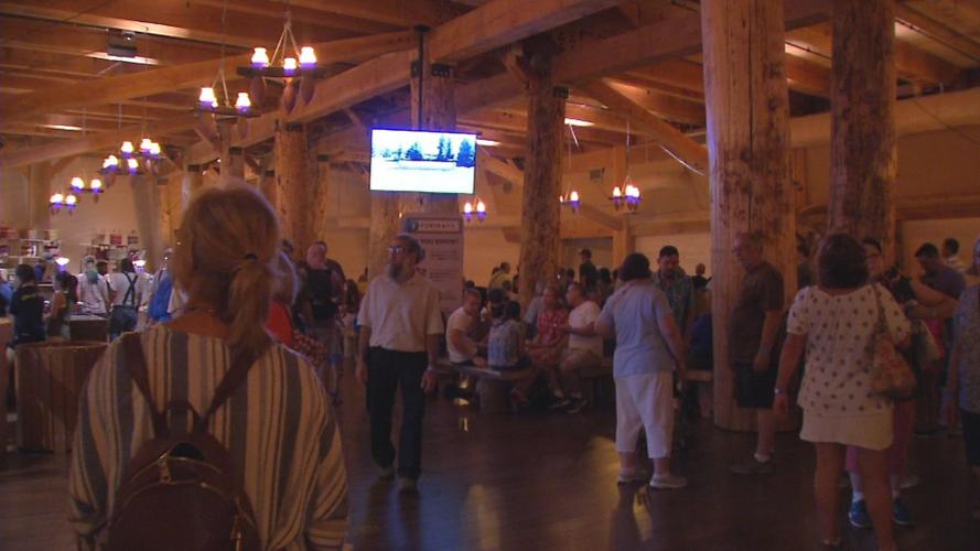 Ark Encounter (interior) in Williamstown, Kentucky