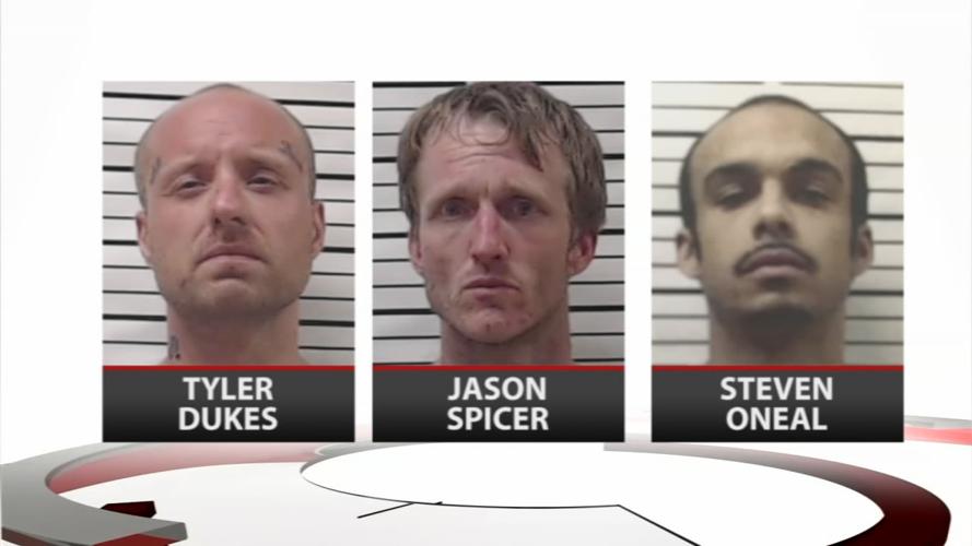 Tyler Dukes, Jason Spicer and Steven Oneal