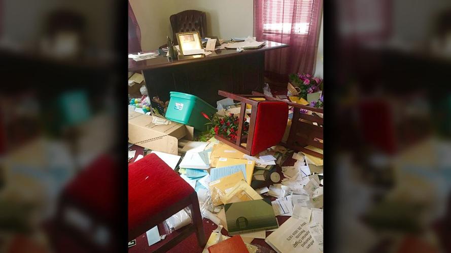 hardin county church broken into and vandalized