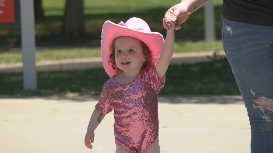 Juliet Wasson walking