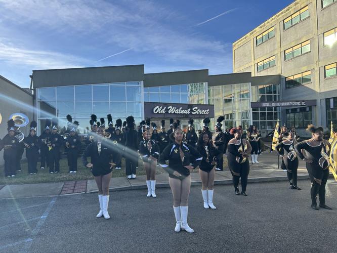 Central High School's Dance and Color Guard
