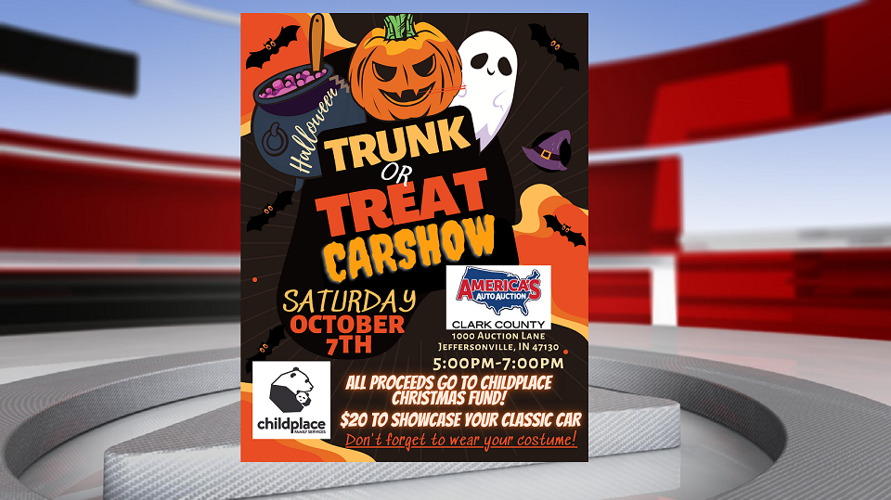 Trunk or Treat Car Show at Clark County Auction