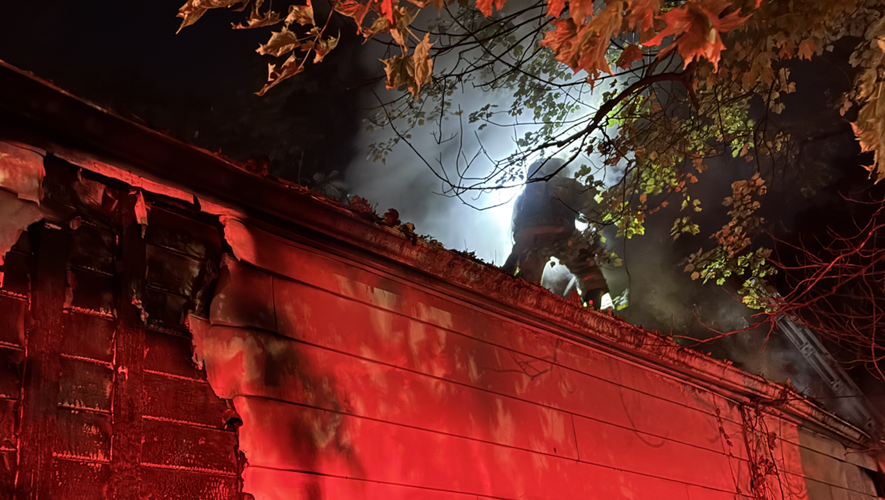 House fire in Hazelwood neighborhood