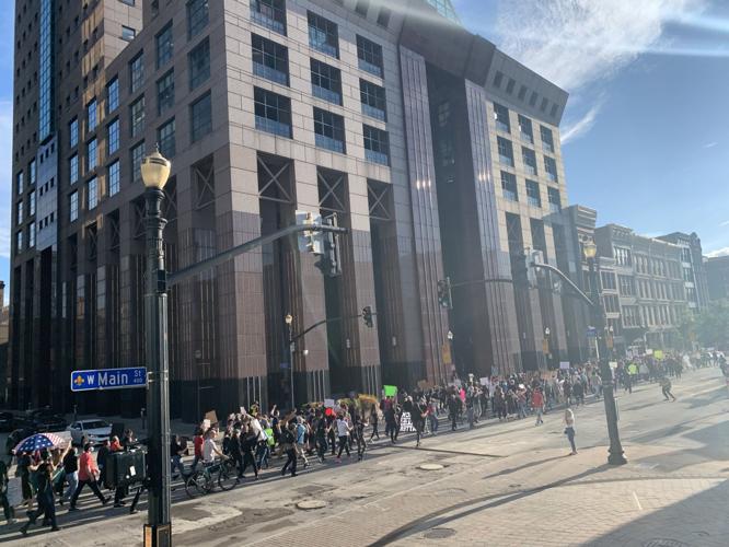 5-29-20 protest Main Street