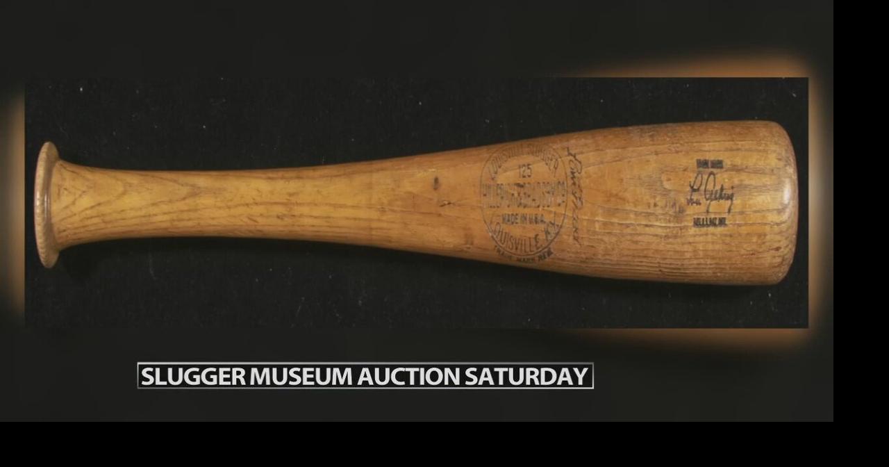 Lou Gehrig bat, Ted Williams jersey highlight annual Slugger