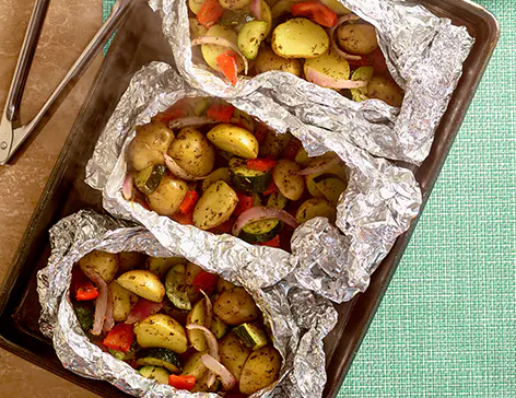 Kroger - Savory Grilled Potato and Veggie Packet