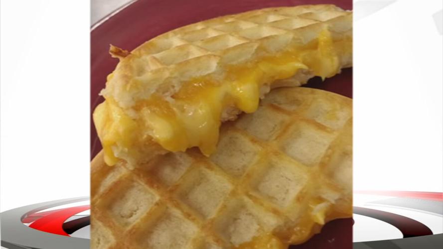 INDIANA STATE FAIR FOOD - Buttermilk Wafflewich