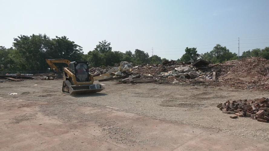 Warehouse demolished after being destroyed by massive fire in June