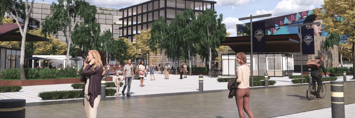Lynn Family Stadium District Renderings