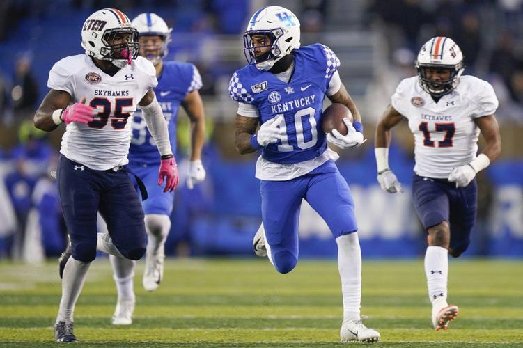 Kentucky running back Asim Rose