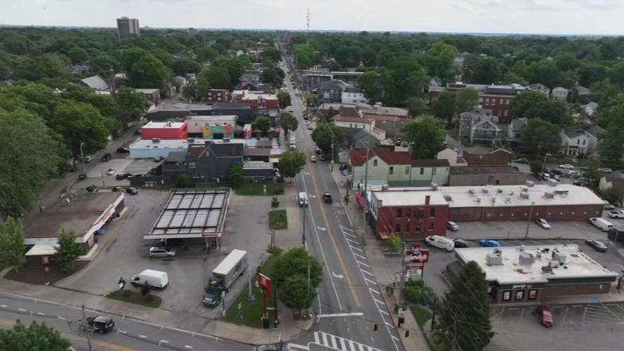 The Highlands via drone