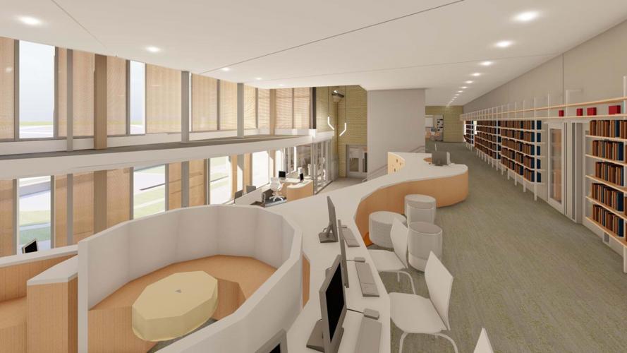 Portland Library rendering