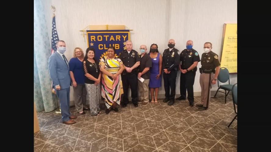 Tanya Seabrooks at the Rotary Club