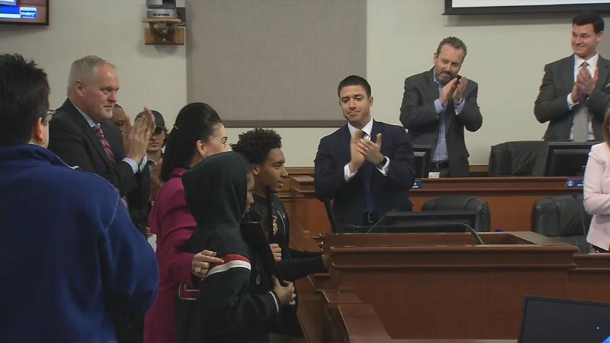 3 Louisville boys recognized as heroes after late-night apartment fire