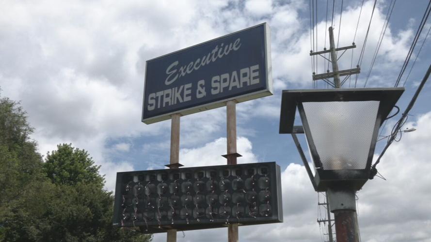 Executive Strike and Spare sign - 7.1.25