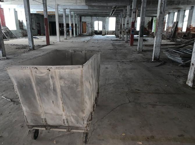 Madison, Indiana's Eagle Cotton Mill (interior)