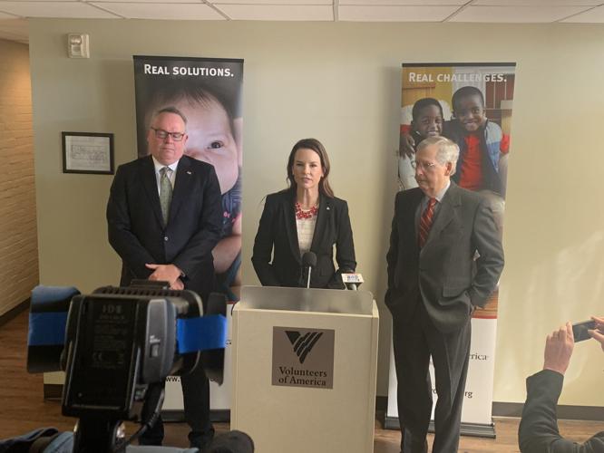 McConnell at Freedom House discussing opiods on 3-18-19