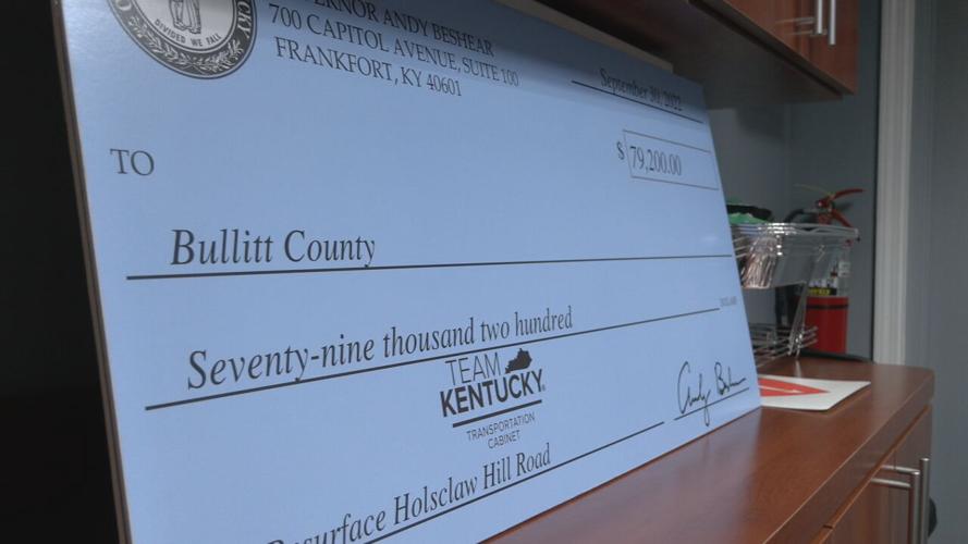 Bullitt County awarded $1.6 million to improve infrastructure