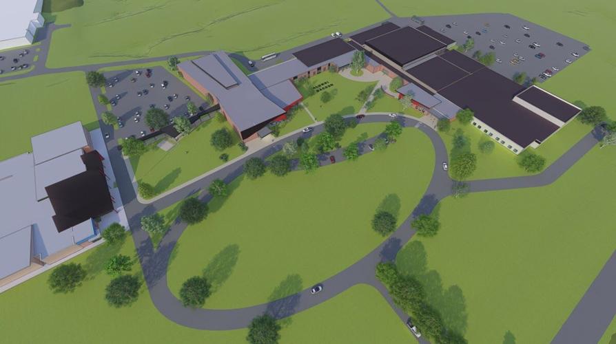 NCCC aerial concept Nelson County Schools