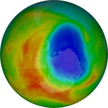 The Ozone Hole is Shrinking