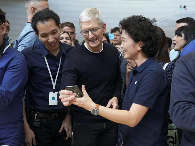 Tim Cook and new iPhone 11 Pro Max.jpeg